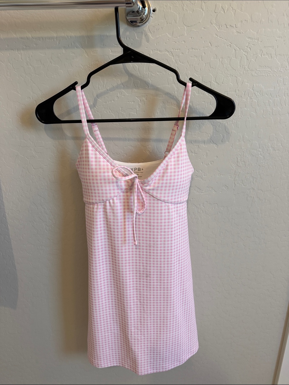 Abercrombie Pink Gingham  Activewear dress